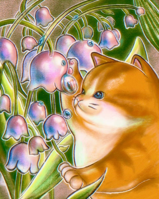 MIMMIMI STUDIO - Cherry Blossom Cat